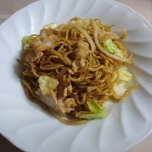 甘辛簡単焼きそば